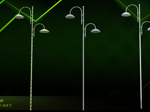 20 lamp post 3D 模型