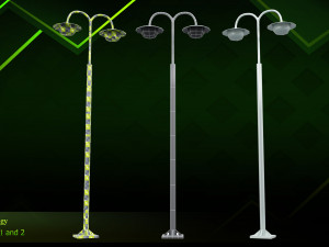 20 lamp post 3D 模型