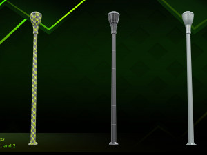 20 lamp post 3D 模型