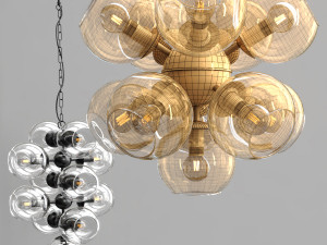 ikra pendant lamp 3D 模型