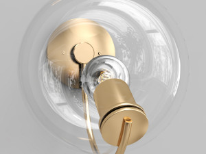 fiddlehead sconce 3D Model