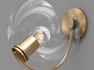 fiddlehead sconce 3D Модель