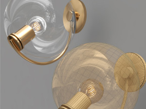 fiddlehead sconce 3D Модель