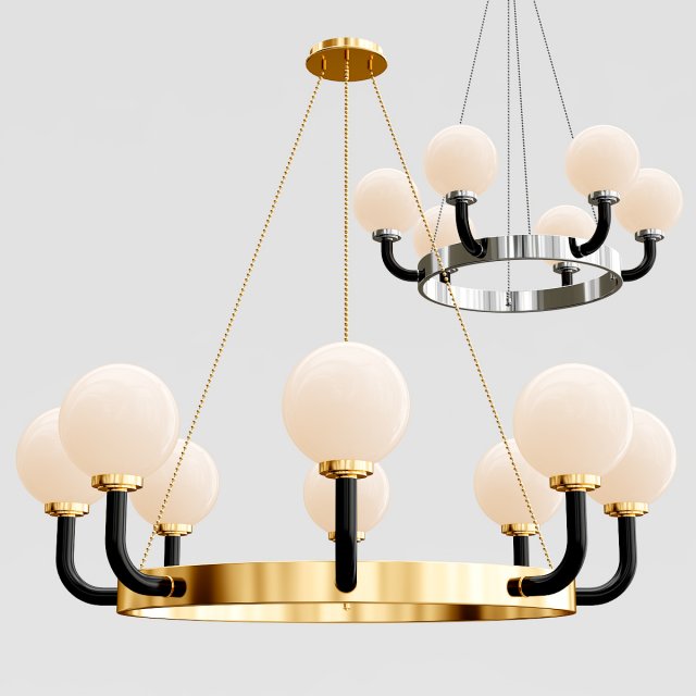 werner chandeleir 3D Model .c4d .max .obj .3ds .fbx .stl .blend