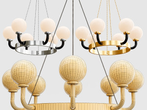 werner chandeleir 3D Model