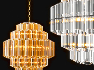 vittoria chandelier 3D मॉडल