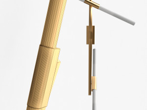 fashion wood fork modern 3D Модель