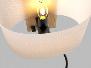 modern wall lamp 3D Model
