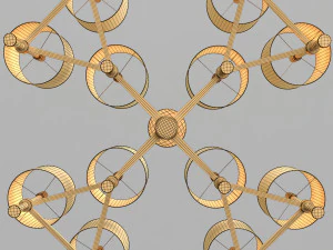 leland chandelier 3D Model