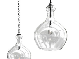 弗林再生玻璃吊坠 3D 模型