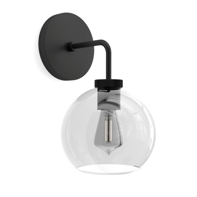 reagan globe single sconce Model 3D .c4d .max .obj .3ds .fbx .stl .blend 