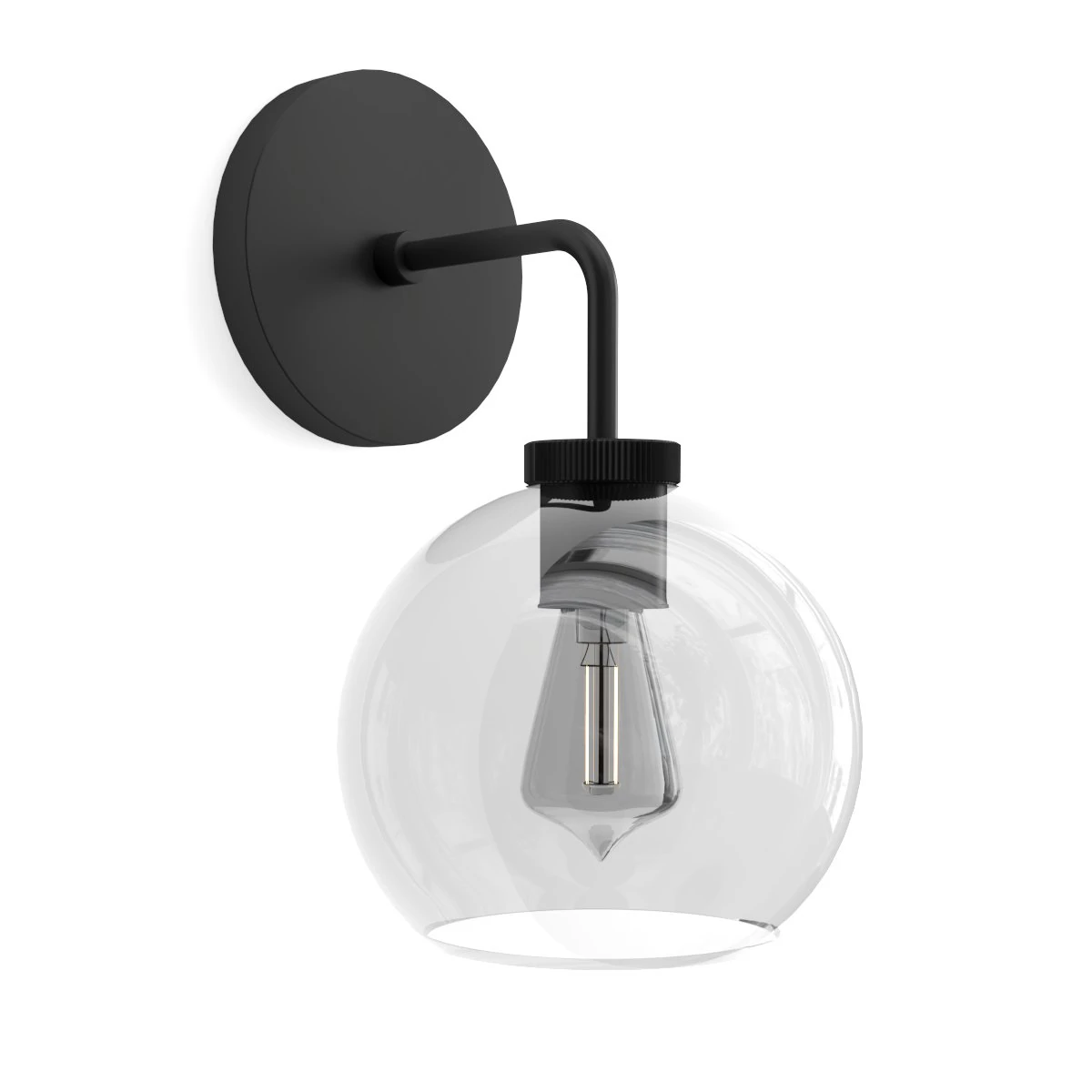 reagan globe single sconce 3D Model .c4d .max .obj .3ds .fbx .stl .blend 