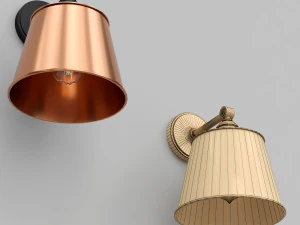 tapered metal 3D Model