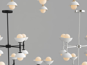 greenwich chandelier Modelo 3D