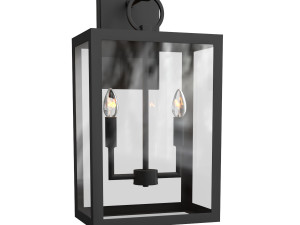 Manor glass and iron sconce discount
