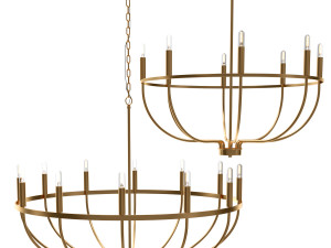 greyson chandelier Modelo 3D