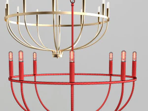 greyson chandelier 3D Model