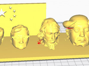 porperty of the ccp tony fauci bill gates klaus schwab and richard branson Modello di stampa 3D