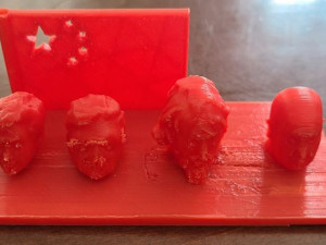 porperty of the ccp tony fauci bill gates klaus schwab and richard branson 3D Baskı Modeli