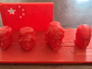 中共的财产托尼&middot;福奇比尔&middot;盖茨克劳斯&middot;施瓦布和理查德&middot;布兰森 3D 打印模型