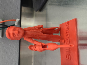 bill gates 3D Baskı Modeli