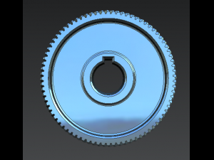 helical gear Model 3D