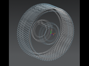 helical gear Model 3D