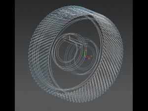 helical gear 3D Model