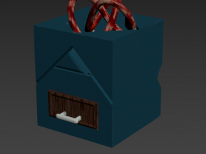 crazy duck Model 3D