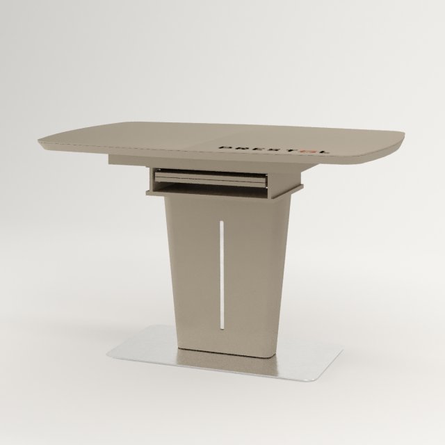 table adam beige matte Model 3D .c4d .max .obj .3ds .fbx .stl .blend 