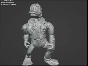 ACE DUCK TMNT 3D Print Model