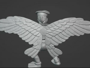 ACE DUCK TMNT 3D Print Model