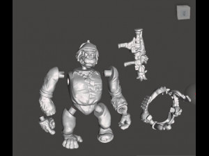 SERGEANT BANANAS TMNT 3D Print Model