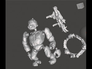 SERGEANT BANANAS TMNT 3D Print Model