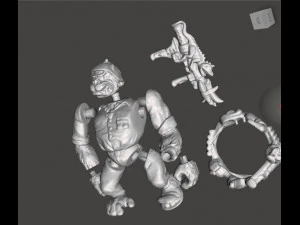 SERGEANT BANANAS TMNT 3D Print Model