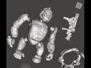 SERGEANT BANANAS TMNT 3D Print Model