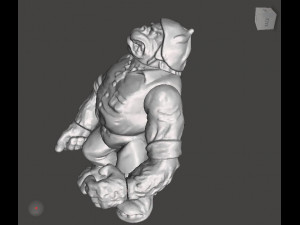 SERGEANT BANANAS TMNT 3D Print Model