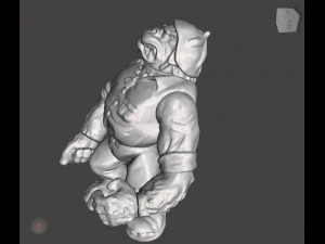 SERGEANT BANANAS TMNT 3D Print Model