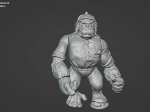 バナナ軍曹TMNT 3Dプリントモデル