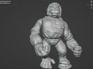 SERGEANT BANANAS TMNT 3D Print Model