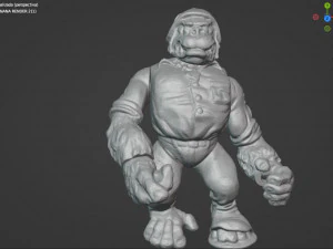 SERGEANT BANANAS TMNT 3D Print Model