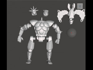 MONSTAR 2 SILVER HAWKS Model do druku 3D