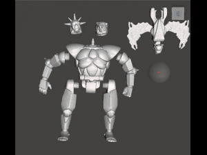 MONSTAR 2 SILVER HAWKS 3D Print Model