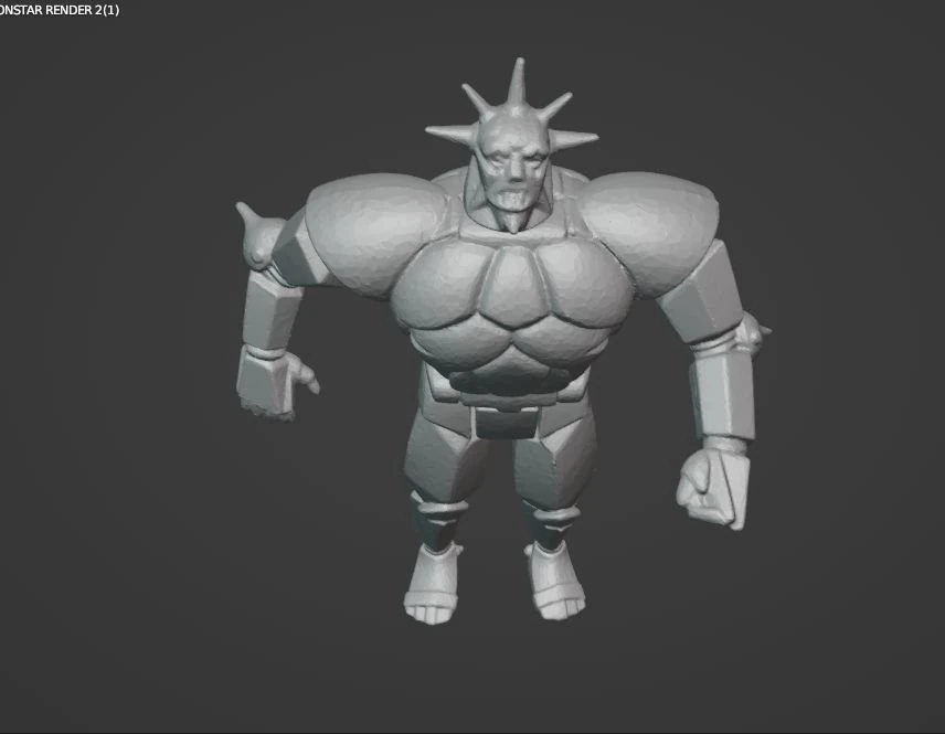 MONSTAR 2 SILVER HAWKS 3D Print Model .c4d .max .obj .3ds .fbx .stl .blend 