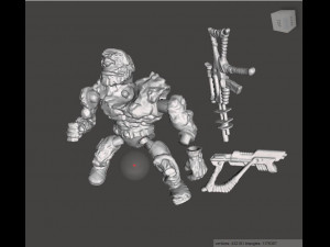 TMNT GENERAL TRAGG Model Cetak 3D