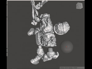 TMNT GENERAL TRAGG Model Cetak 3D