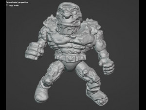 TMNT GENERAL TRAGG 3D Print Model