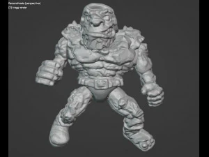 TMNT ジェネラル トラップ 3Dプリントモデル