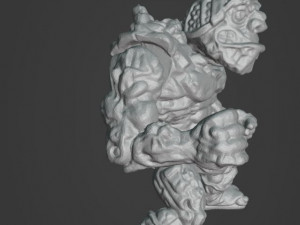 TMNT GENERAL TRAGG Model Cetak 3D