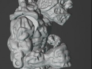 TMNT GENERAL TRAGG Model Cetak 3D